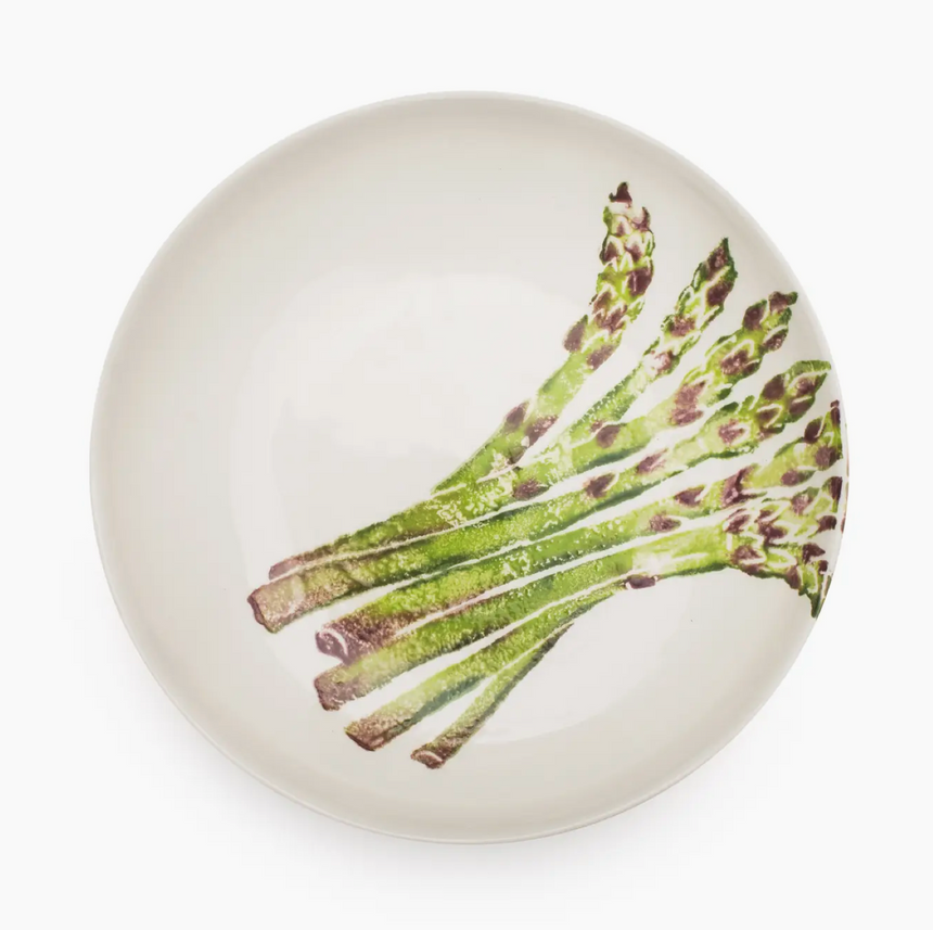 Bliss Home Supper Bowl, Asparagus