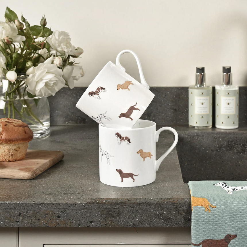 Sophie Allport Large Mug, Fetch