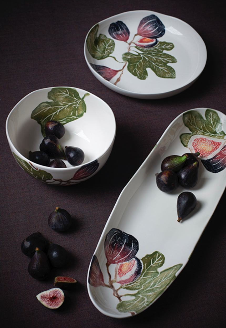Bliss Home Fig Supper Plate