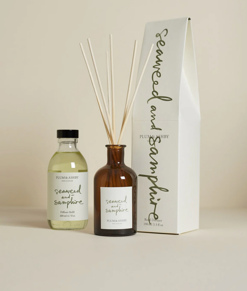 Plum & Ashby Reed Diffuser, Seaweed & Samphire