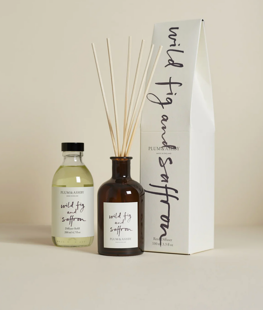 Plum & Ashby Reed Diffuser Wild Fig & Saffron