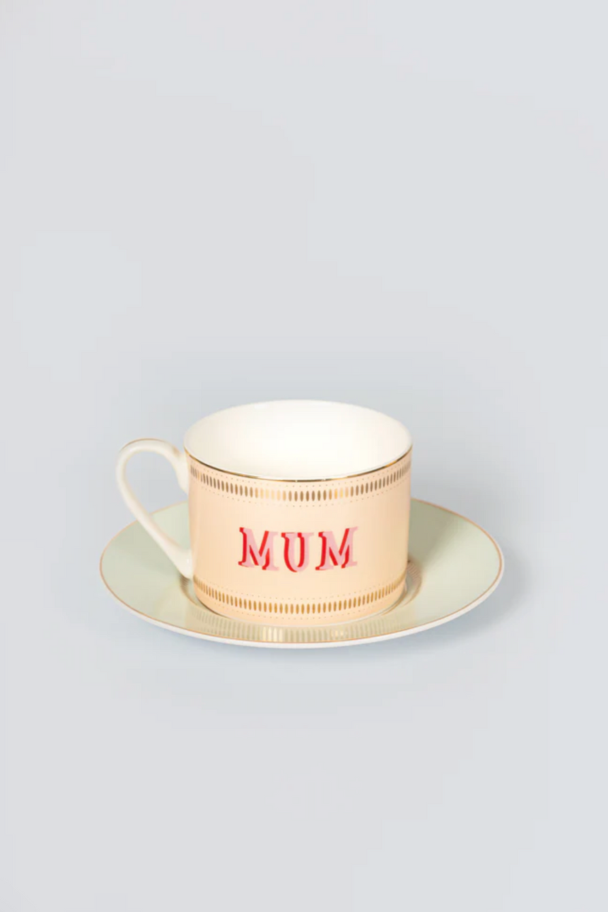 Yvonne Ellen Tea Cup & Saucer, Mum