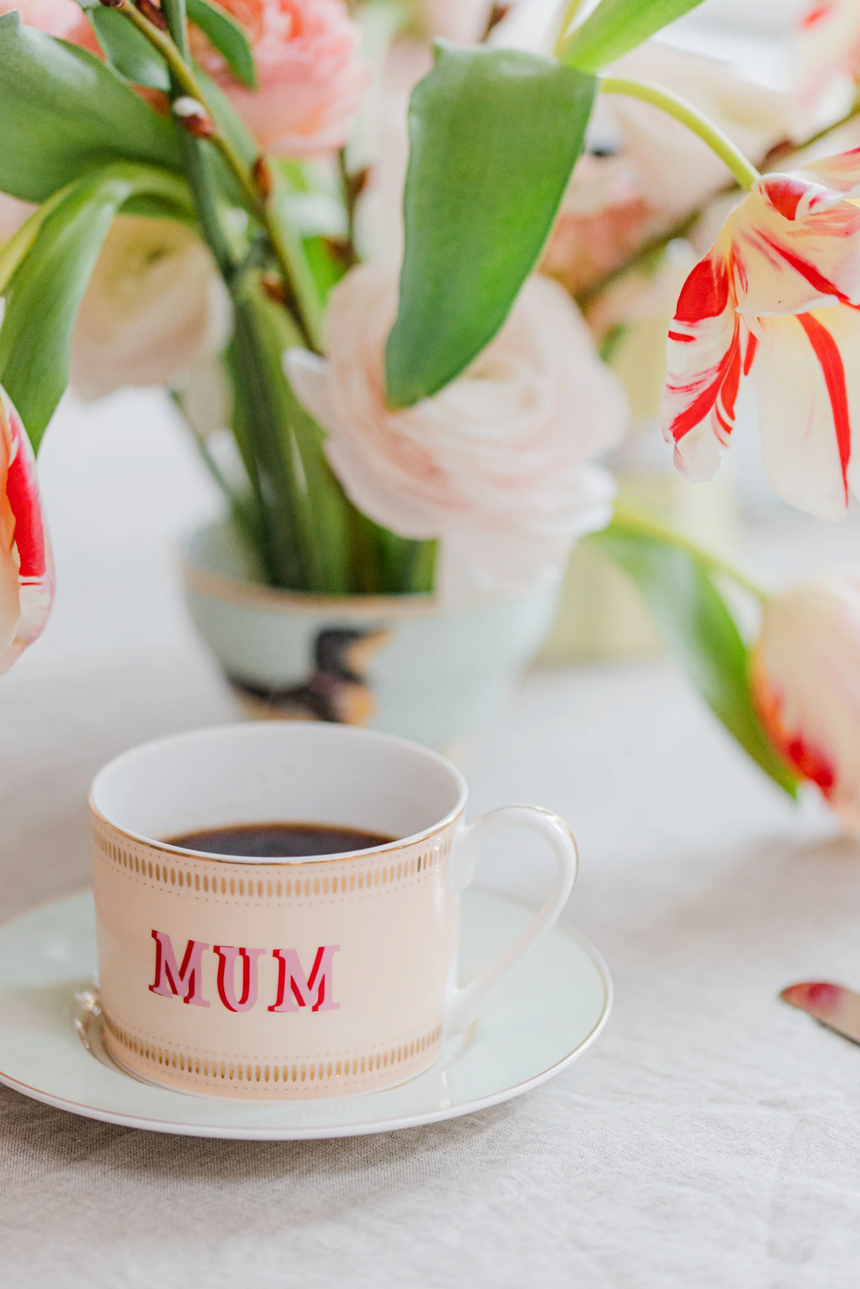 Yvonne Ellen Tea Cup & Saucer, Mum