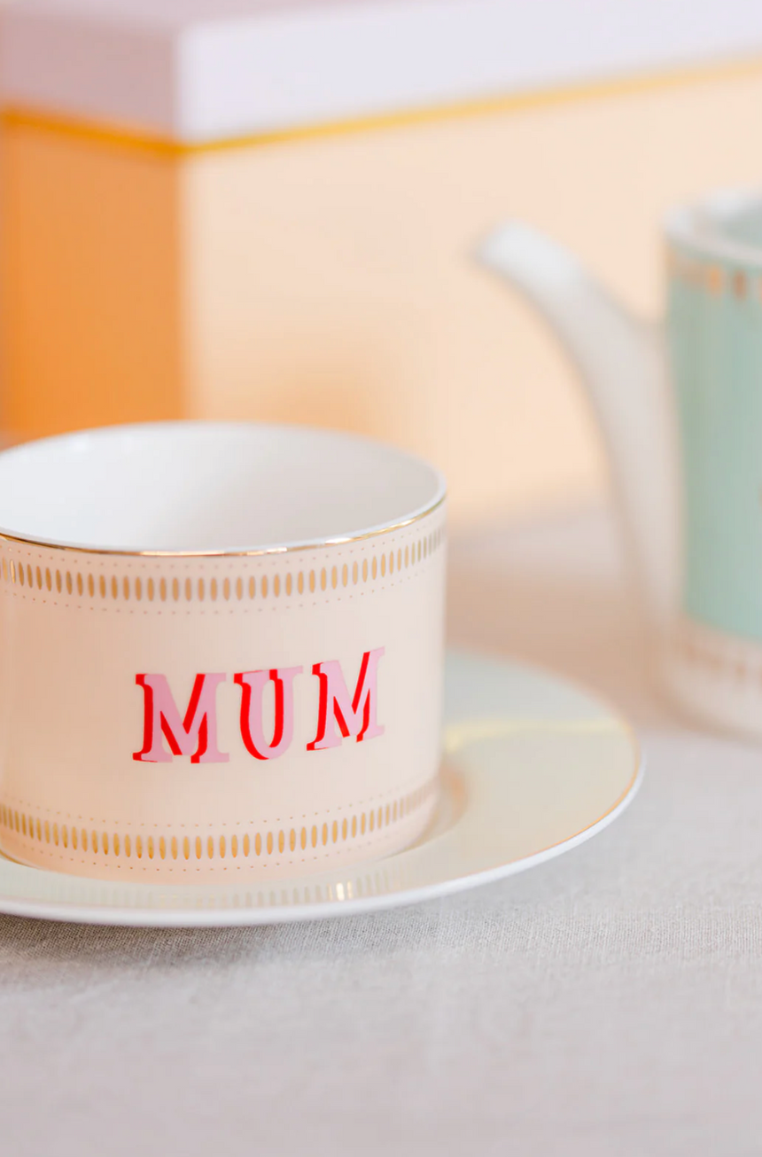 Yvonne Ellen Tea Cup & Saucer, Mum