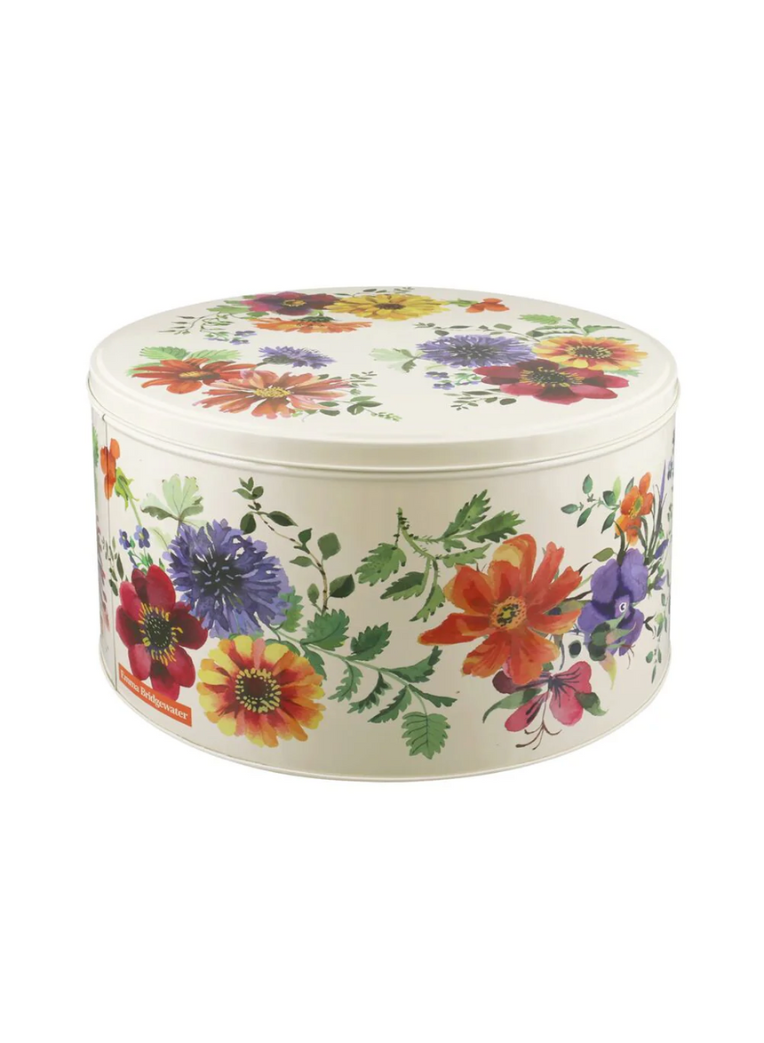 Emma Bridgewater Round Cake Tins, Garden Flowers  (Set Of 3)