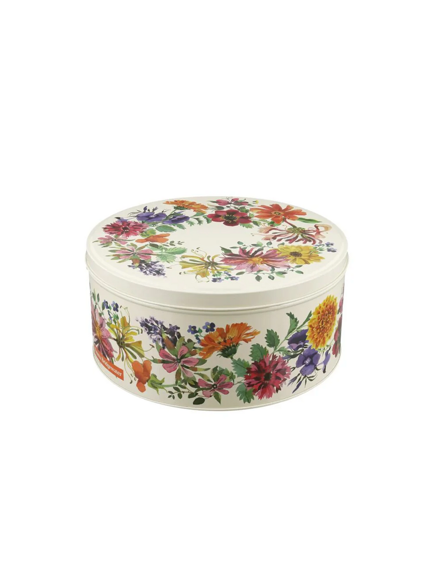 Emma Bridgewater Round Cake Tins, Garden Flowers  (Set Of 3)