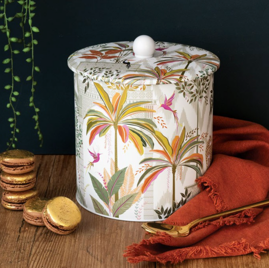 Sara Miller Biscuit Barrel, Palm Garden