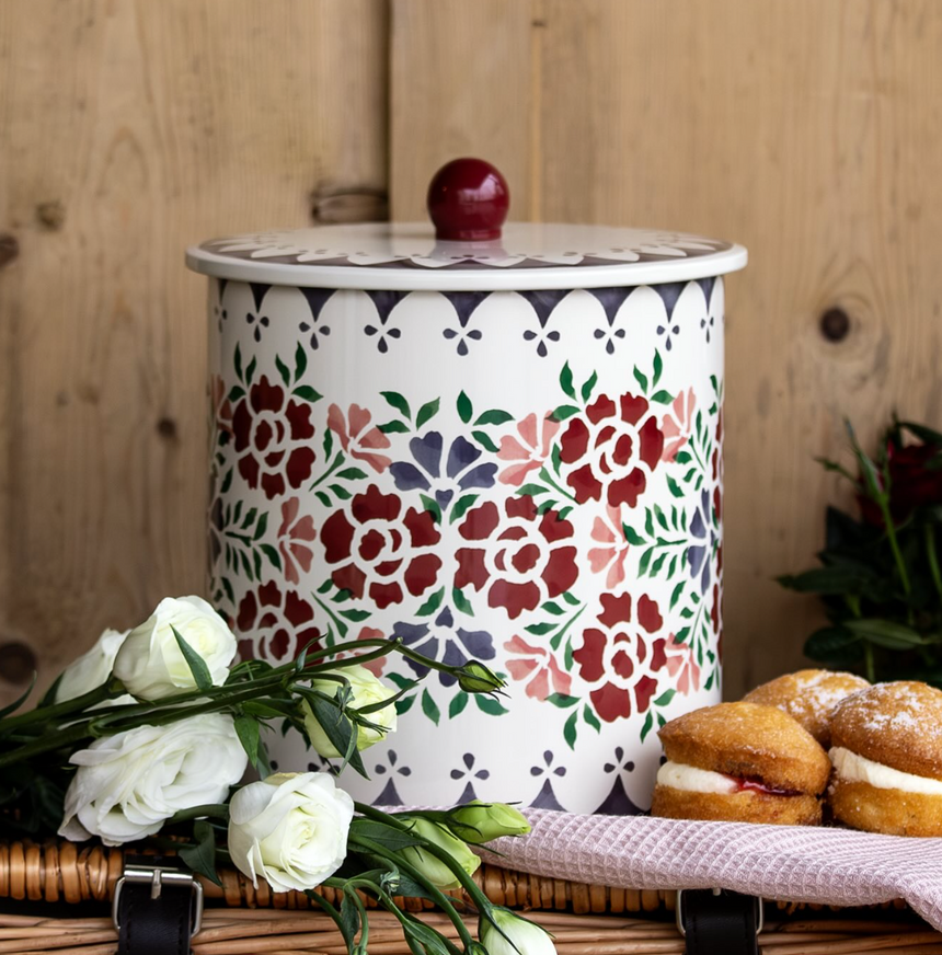 Emma Bridgewater Biscuit Barrel, Antique Roses