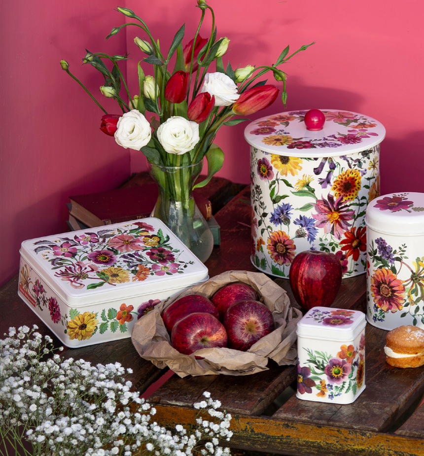 Emma Bridgewater Biscuit Barrel, Garden Flowers