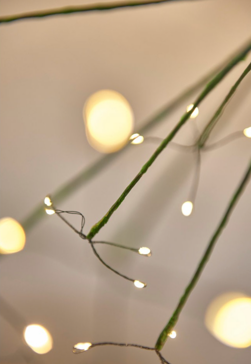 Solar Powered LED Dandelion Light, Green