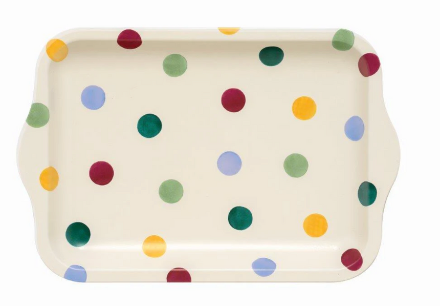 Emma Bridgewater Mini Serving Tray, Polka Dots