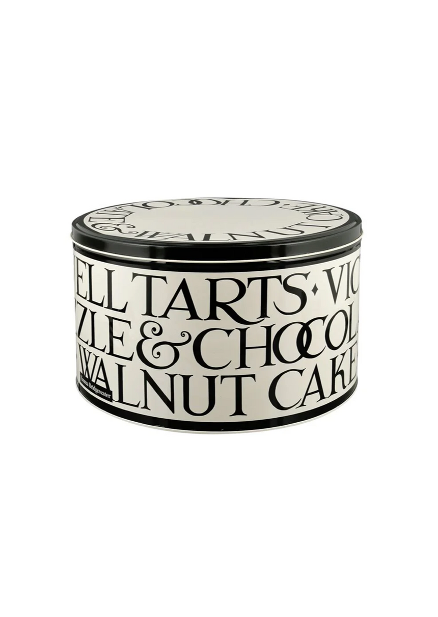 Emma Bridgewater Round Cake Tins, Black Toast (Set Of 3)