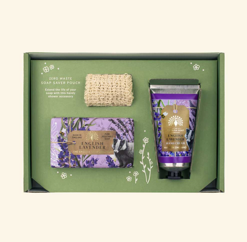 The English Soap Company Anniversary, English Lavender Gift Set