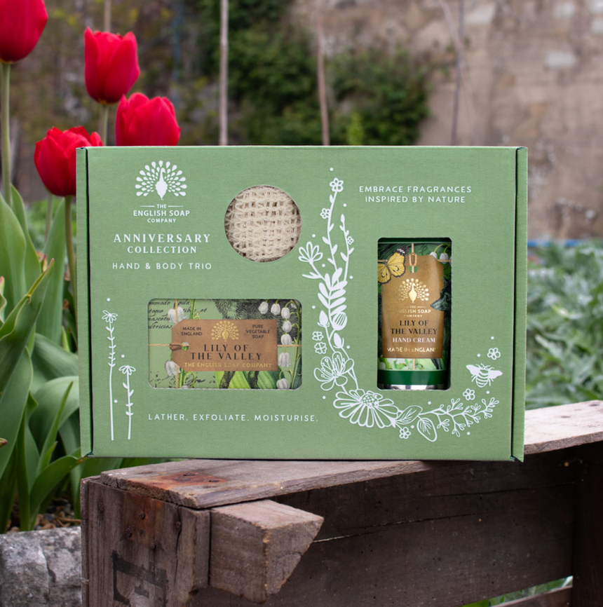 The English Soap Company Anniversary, Lily of the Valley Gift Set