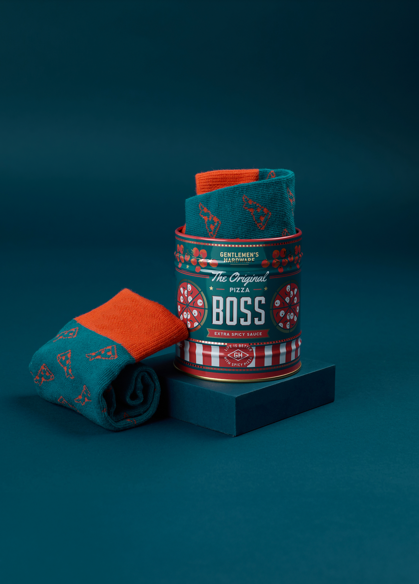 Gentlemens Hardware Socks In a Can, Pizza