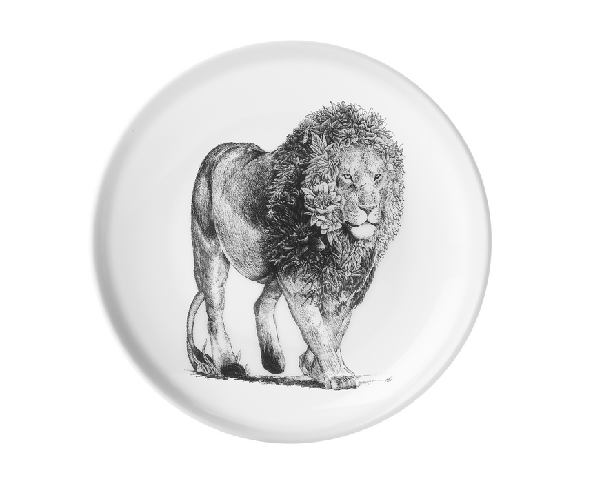 Maxwell & Williams Marini Ferlazzo Wildlife Side Plate, African Lion