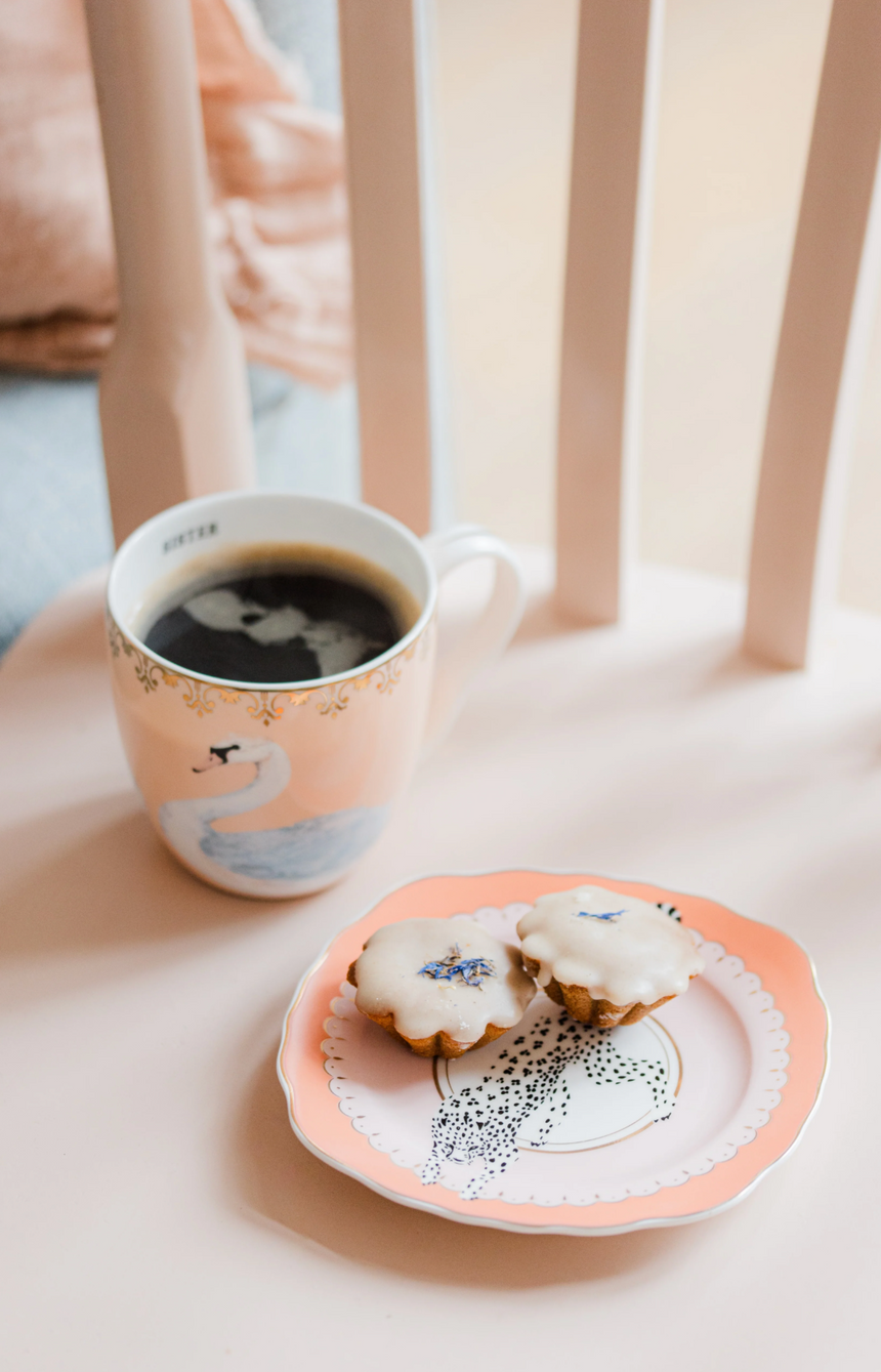 Yvonne Ellen Leopard Tea Plate