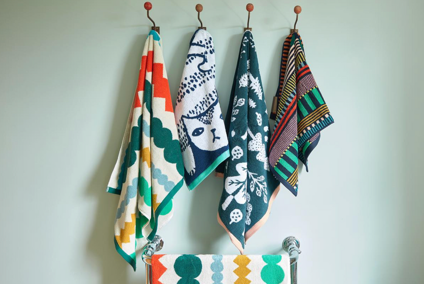 Donna Wilson Multi Stripe Hand Towel