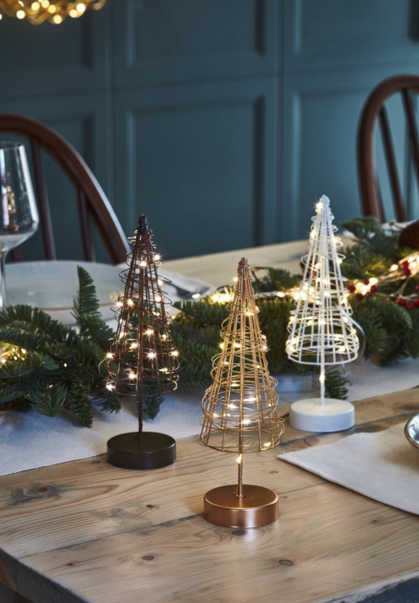 LED Table Tree, White