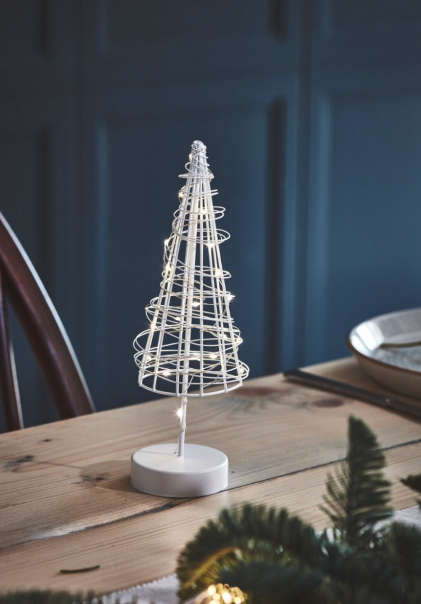 LED Table Tree, White
