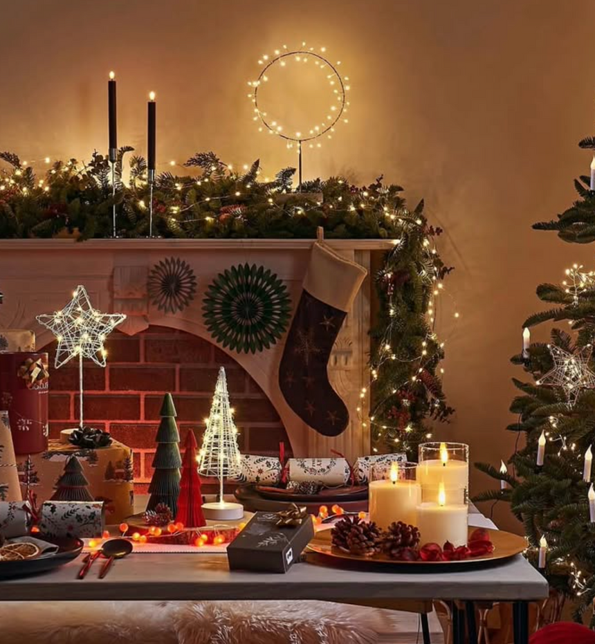 LED Table Tree, White