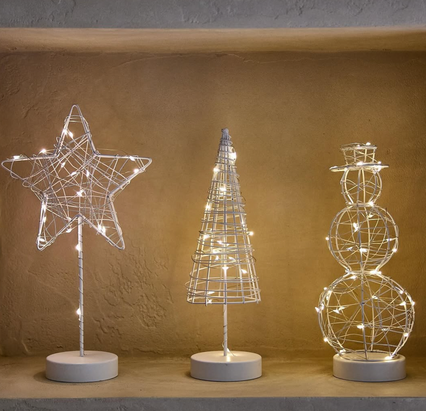 LED Table Tree, White