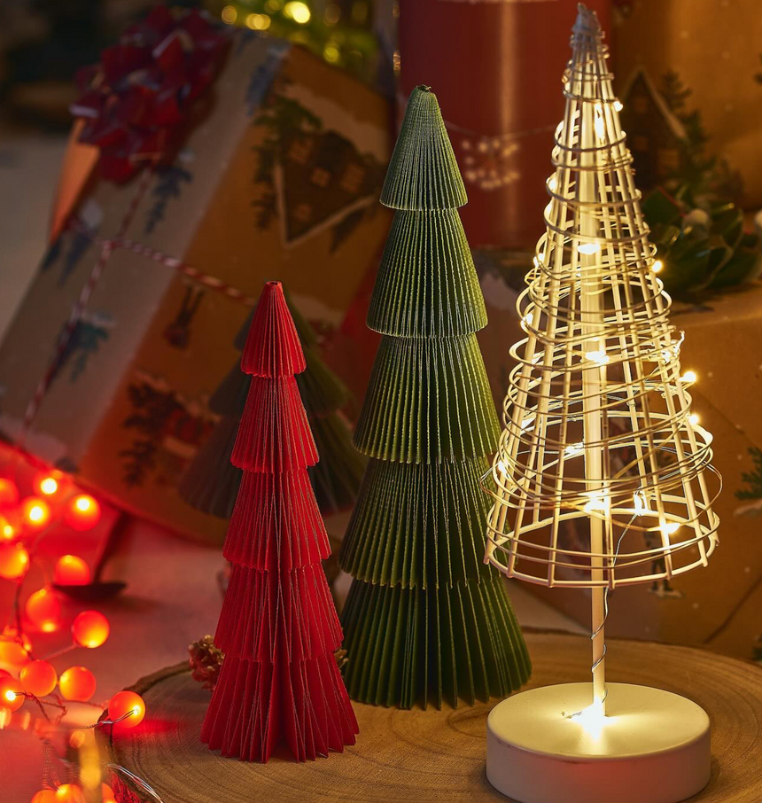 LED Table Tree, White
