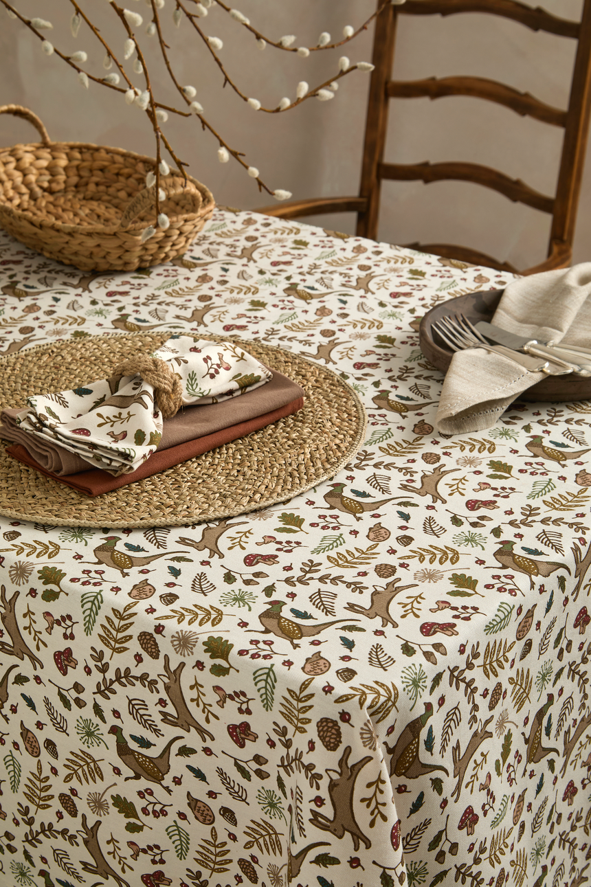 Walton & Co Into The Woods Tablecloth