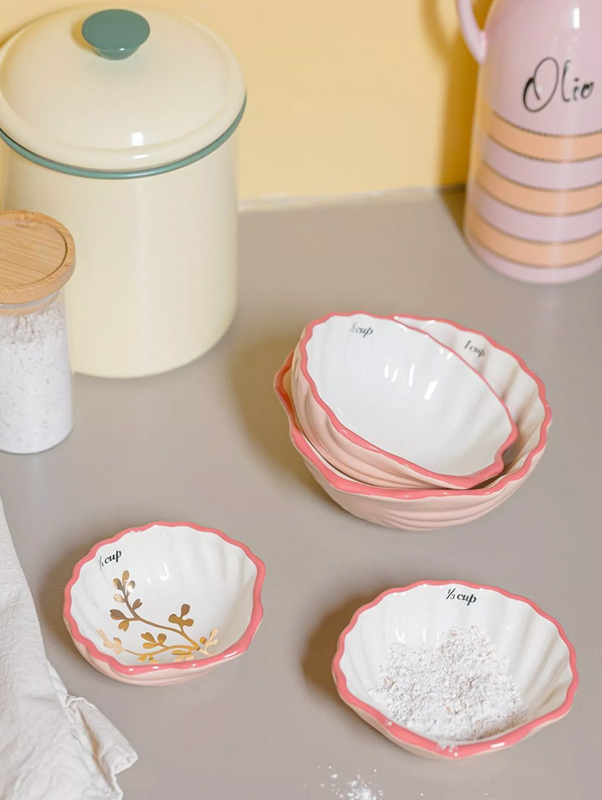 Yvonne Ellen  Sea Shell Measuring Cups Set