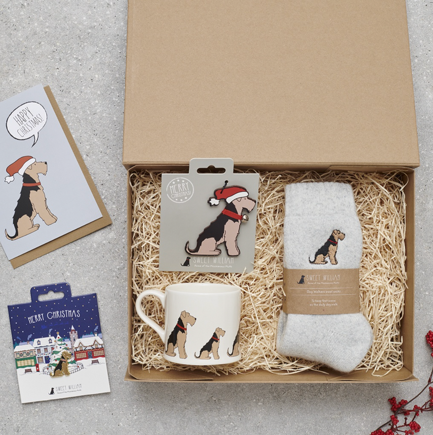 Sweet William Ceramic Mug, Welsh Terrier