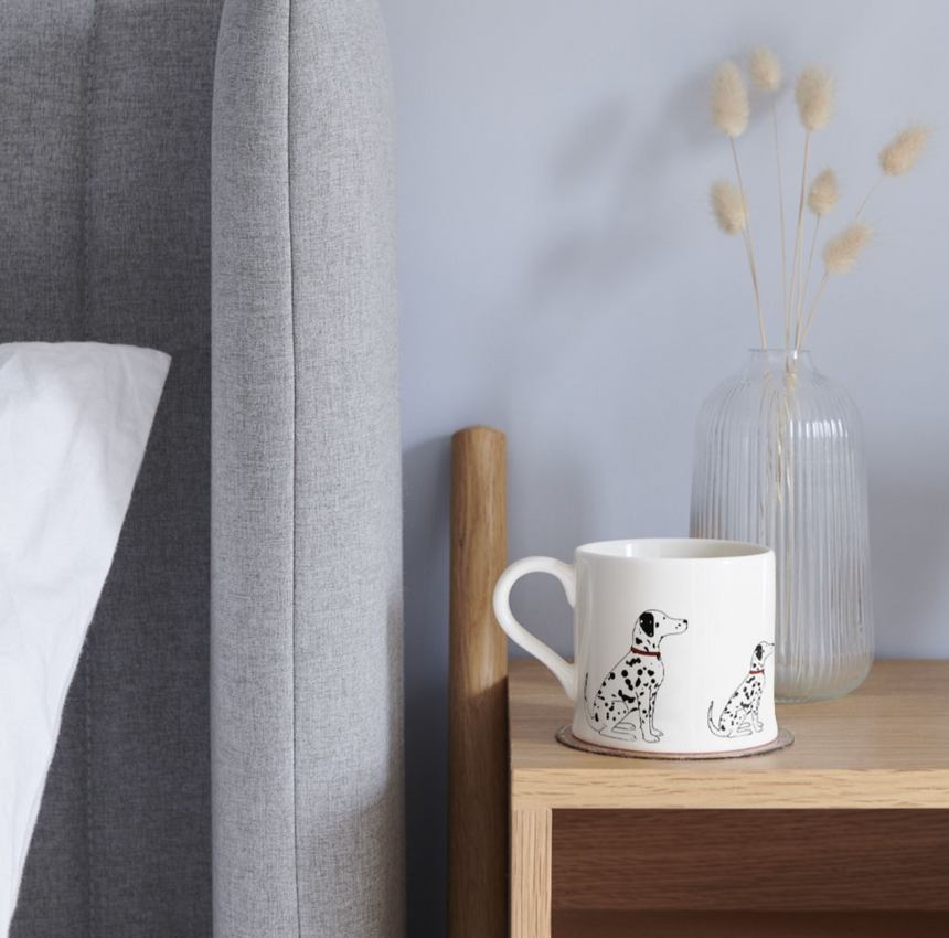 Sweet William Ceramic Mug, Dalmatian