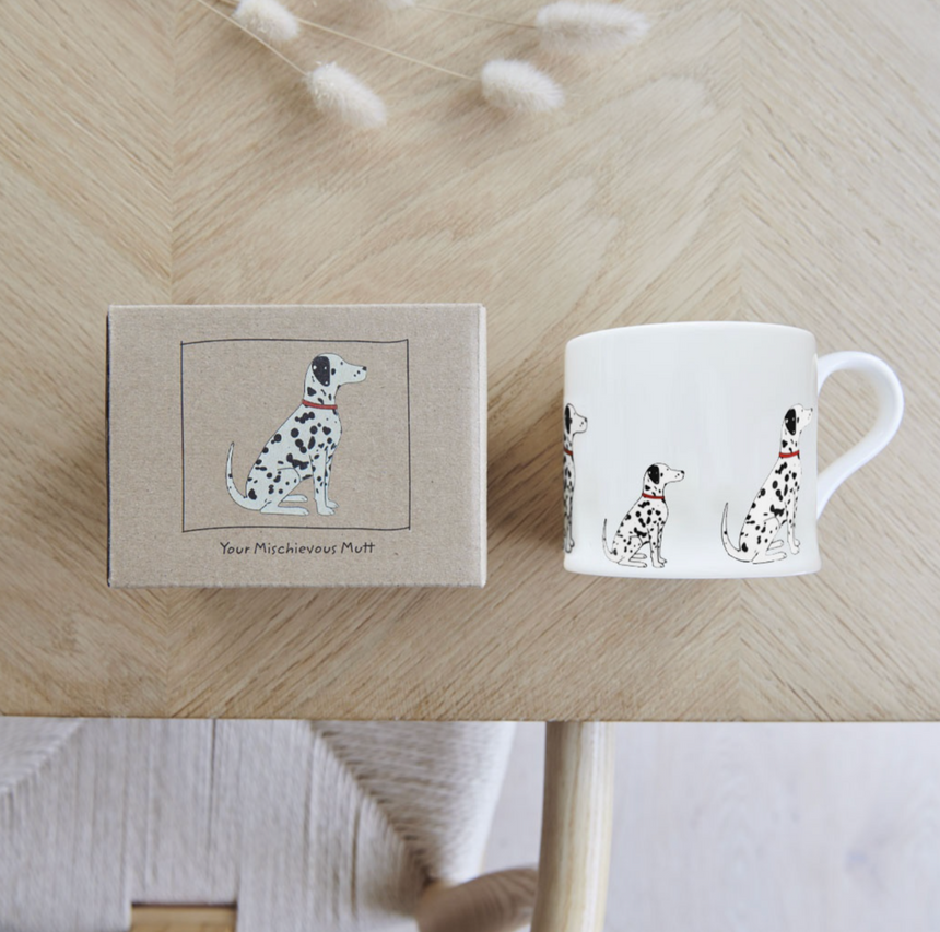 Sweet William Ceramic Mug, Dalmatian