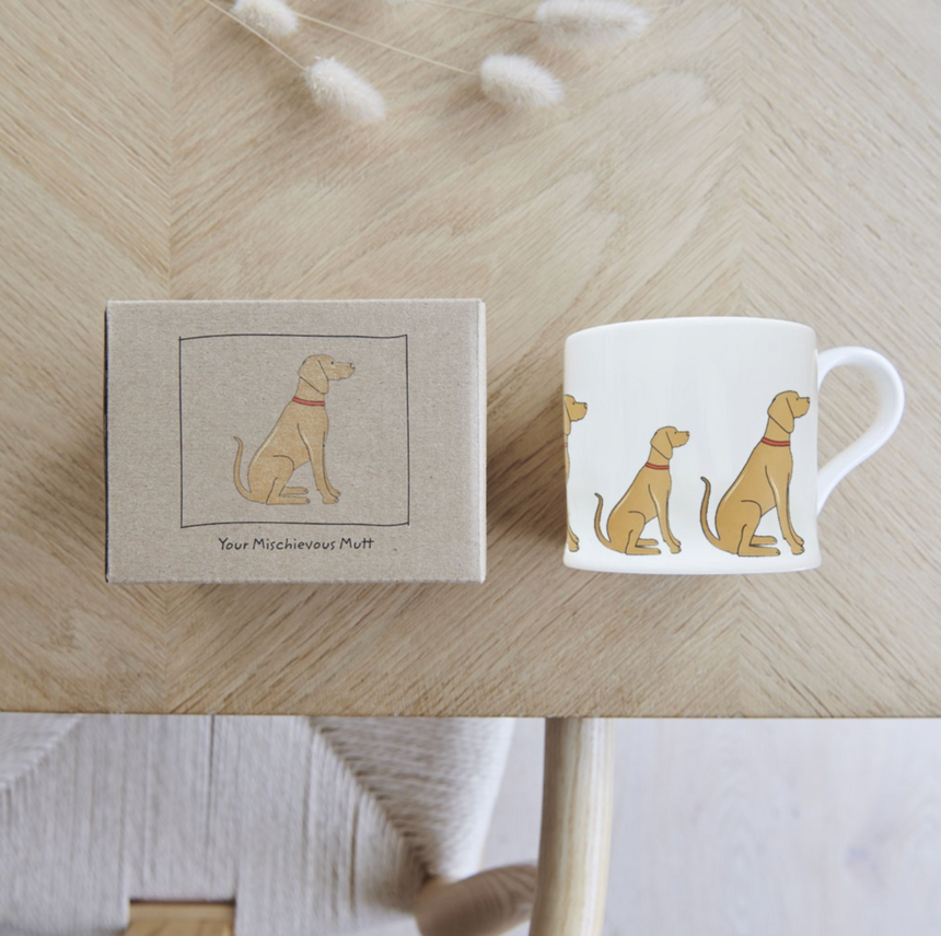 Sweet William Ceramic Mug, Vizsla