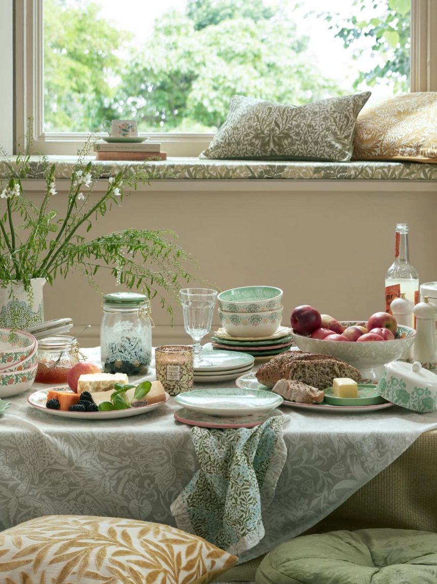 William Morris At Home Kitchen Garden Butter Dish