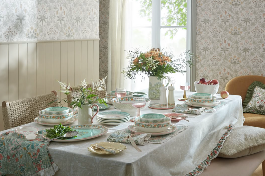 William Morris At Home Kitchen Garden Tablecloth