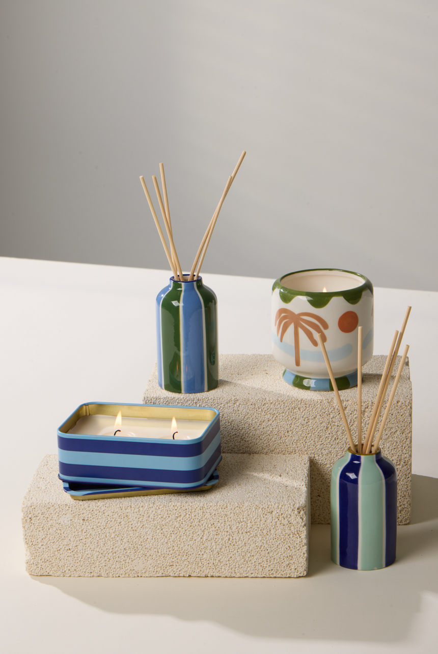 Paddywax A Dopo Eye Tin Scented Candle, Incense & Smoke