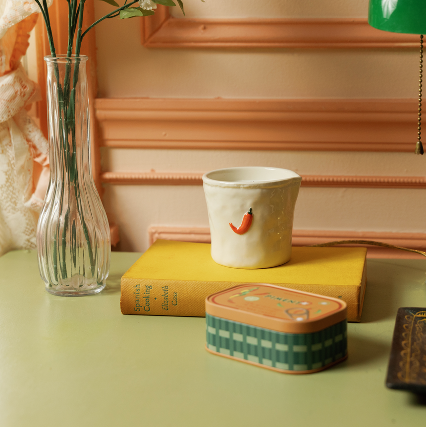 Paddywax Bistro Piment Scented Tin Candle, Chilli & Mango
