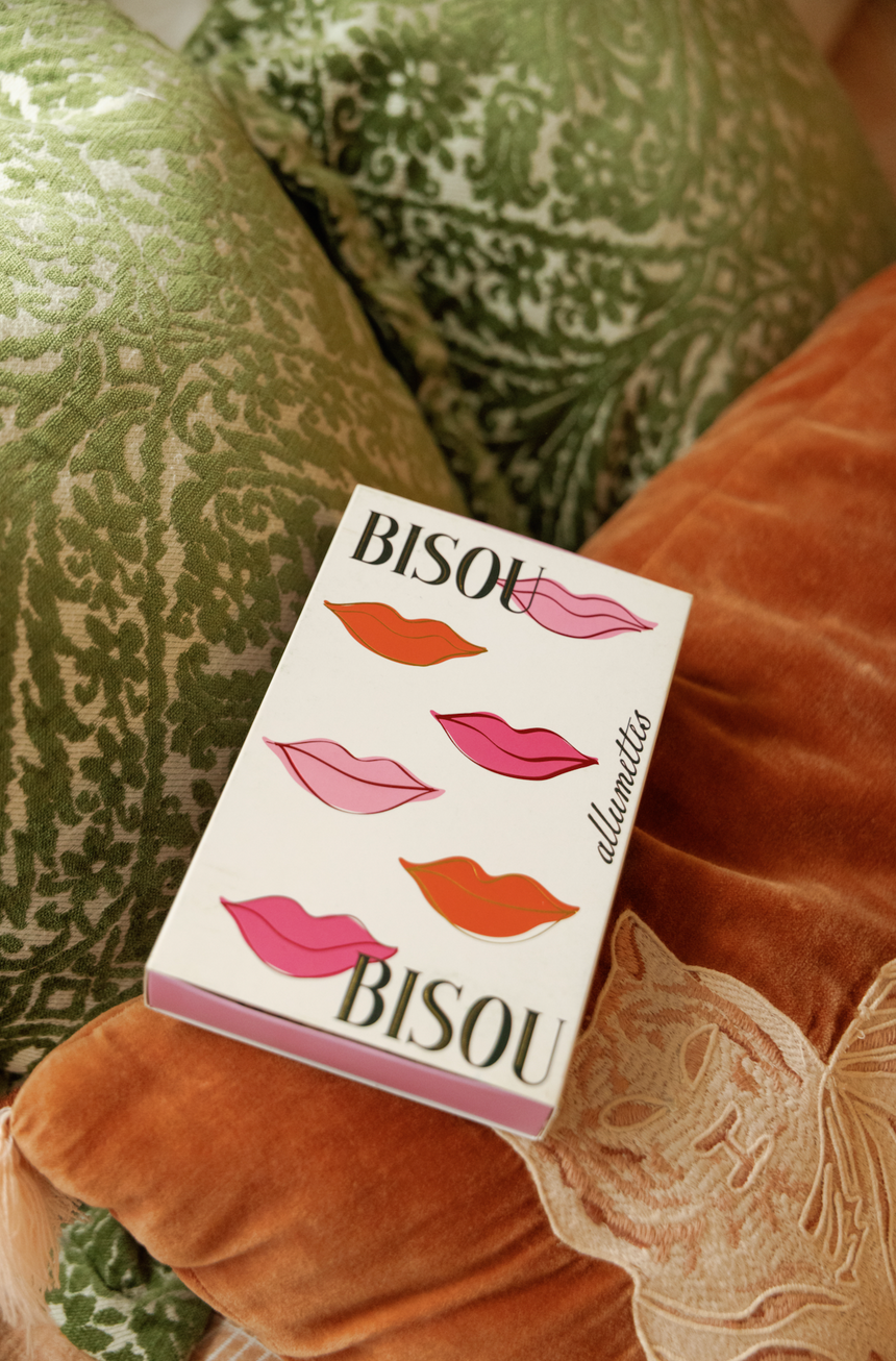 Paddywax Large Luxury Matches, Bisou Bisou