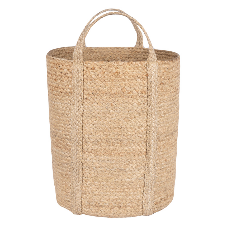 The Braided Rug Company Natural Jute Slouchy Basket