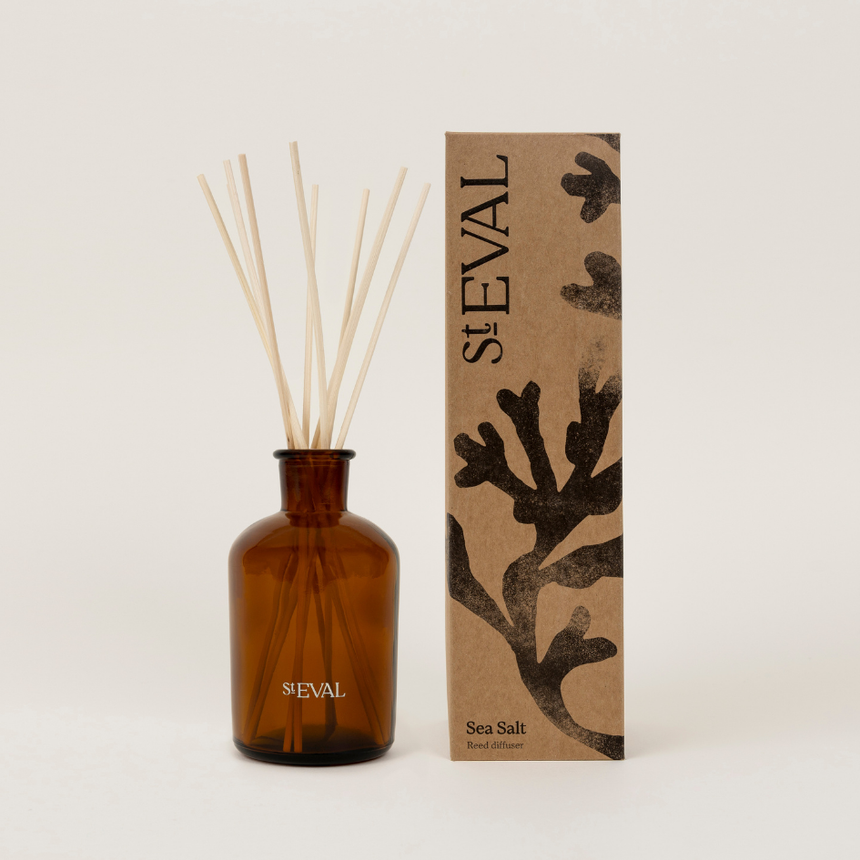 St Eval Reed Diffuser, Sea Salt