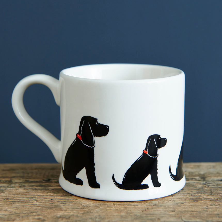 Sweet William Ceramic Mug, Cocker Spaniel (Black)