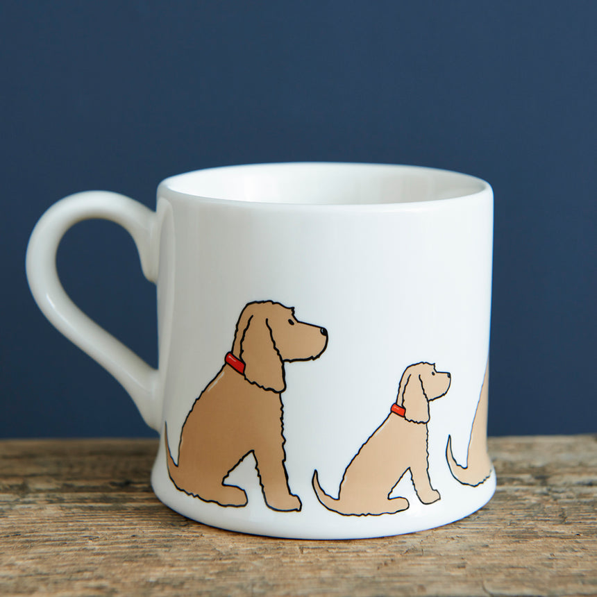 Sweet William Ceramic Mug, Cocker Spaniel, (Golden)