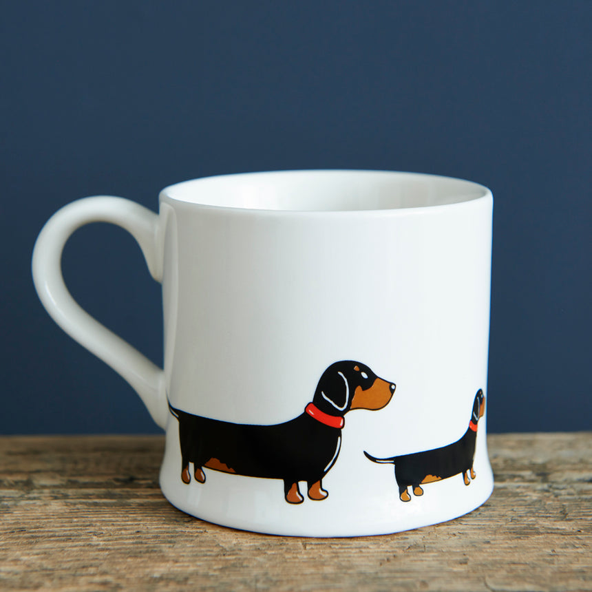 Sweet William Ceramic Mug, Dachshund