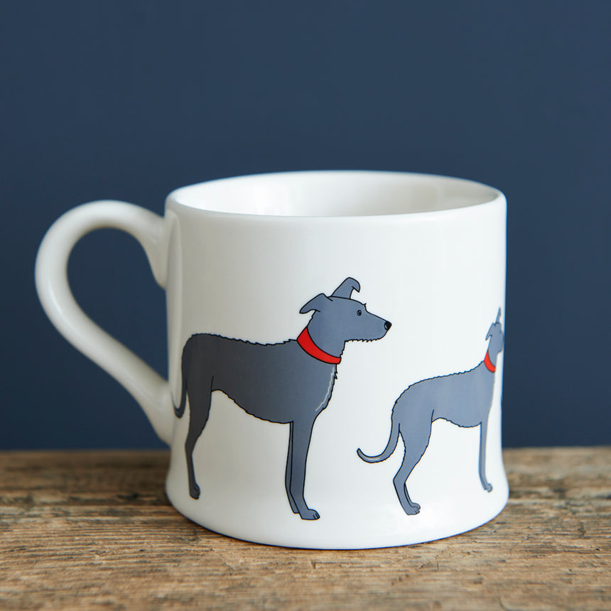 Sweet William Ceramic Mug, Lurcher