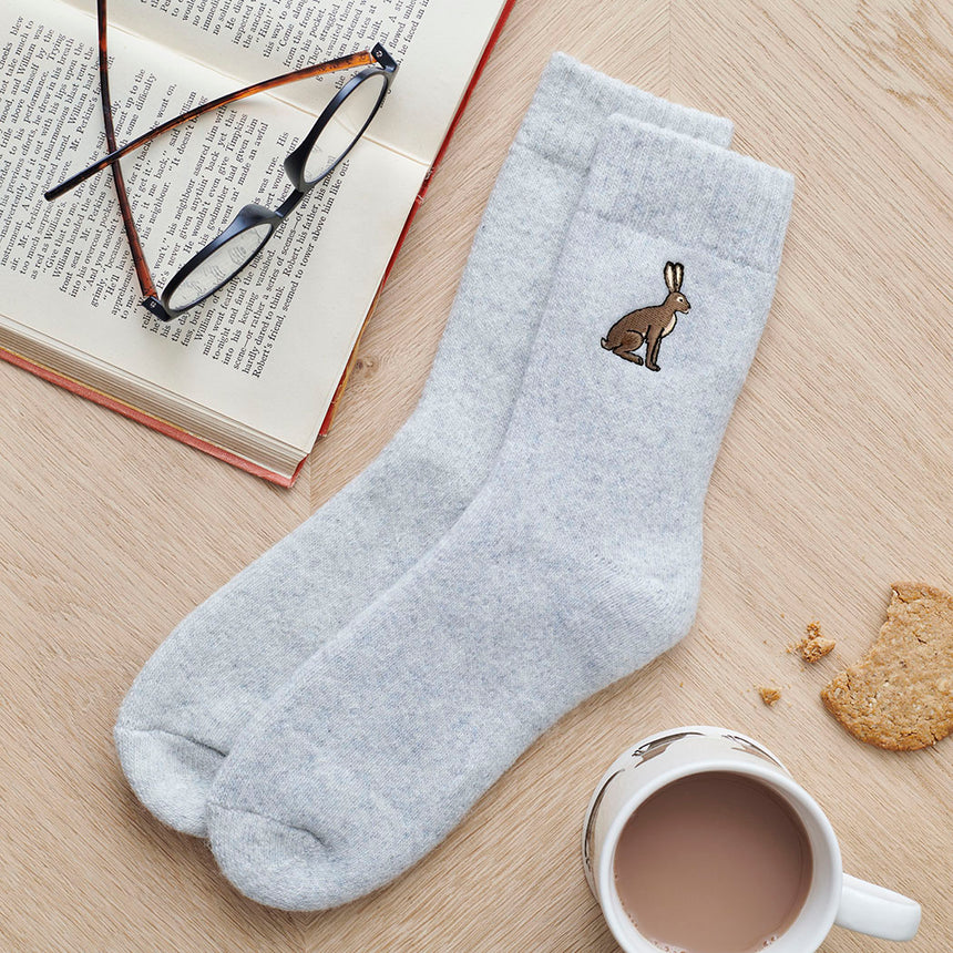 Sweet William Countryside Walking Socks, Hare