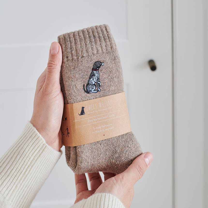 Sweet William Dog Walker Socks, German Shorthaired Pointer