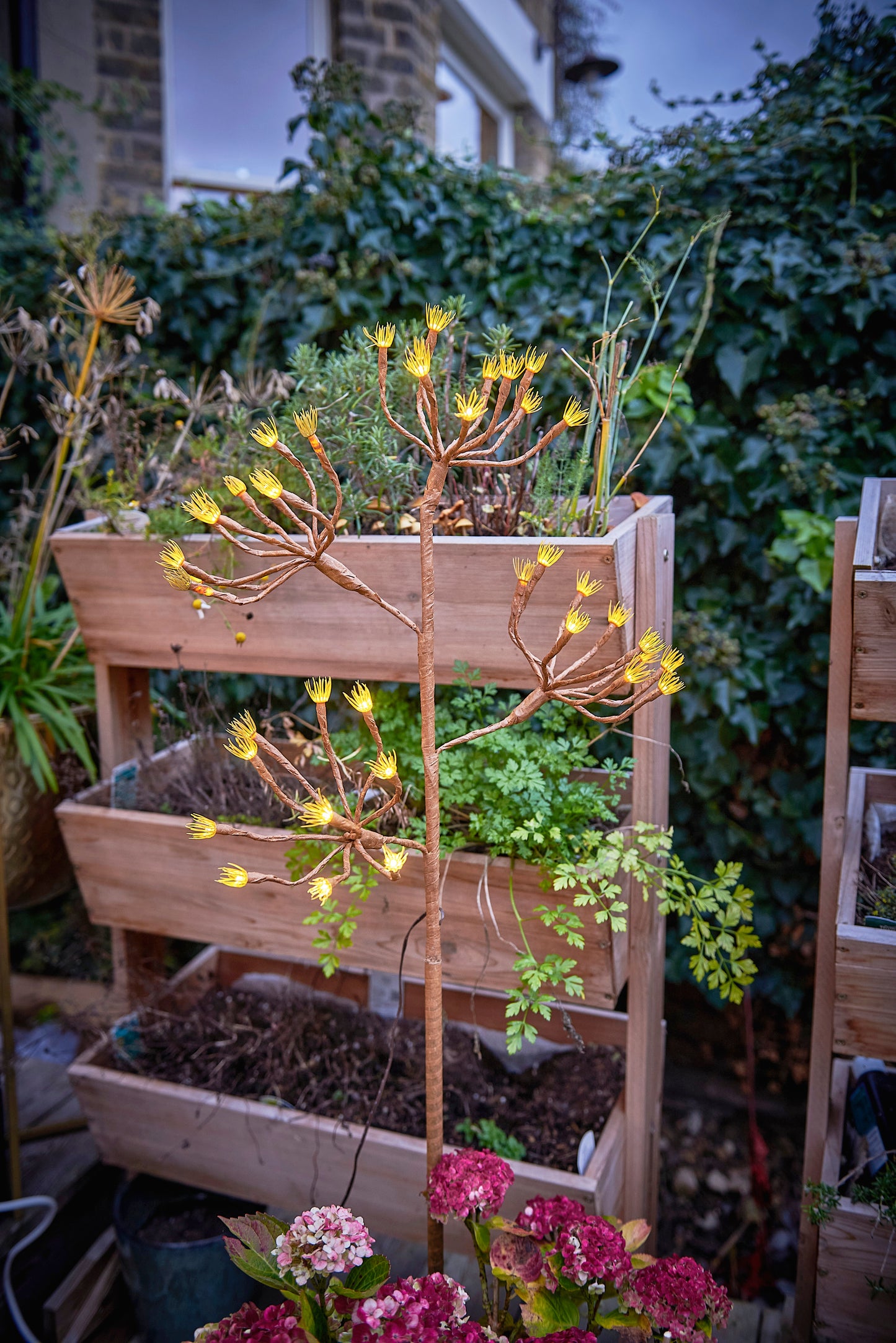 Wild Fennel Branch Fairy LED Light ( Dual Powered )