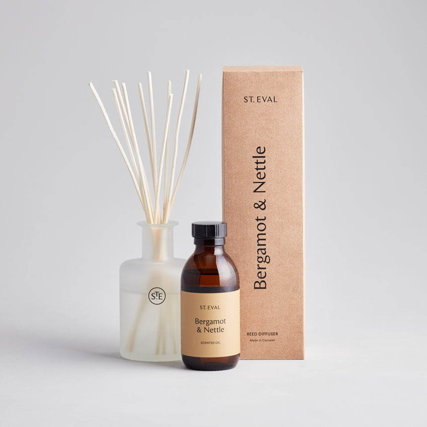 St Eval Reed Diffuser,  Bergamot & Nettle