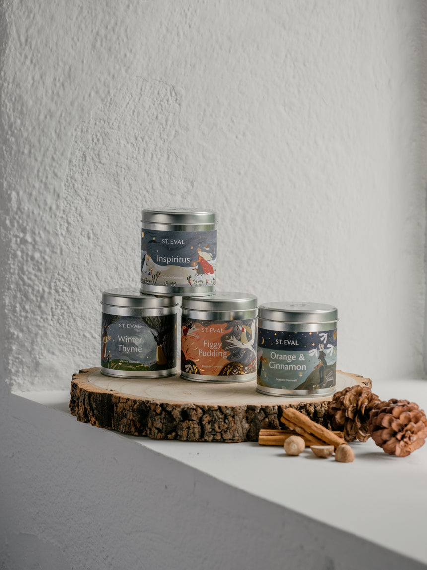 St Eval Winter Edition Winter Thyme Scented Tin Candle