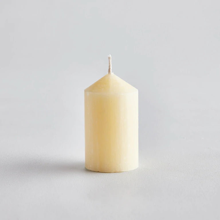 St Eval Unscented Church Mini Pillar Candle, Ivory 4 X 6 CM